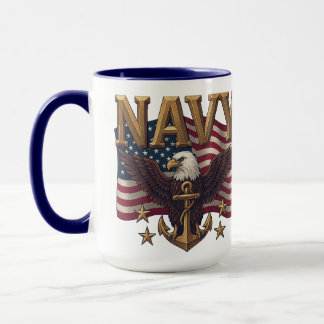 Navy USN Veteran Mugg