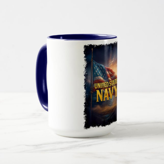Navy USN Veteran Mugg (Framsida vänster)