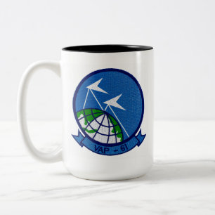Navy VAP-61 Foto skvadron Kaffemugge Två-Tonad Mugg