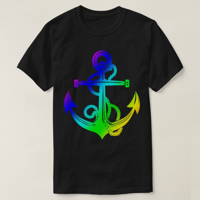 Navy Veteran T Shirt (Design framsida)