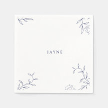 Navy & Vit Botanisk Neutral Dusch