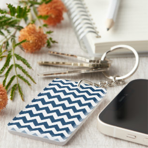 Navy Zigzag, Navy Chevron, Geometric Mönster