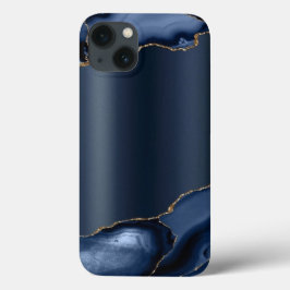 Navyblå abstrakt Case-Mate iPhone-fodral