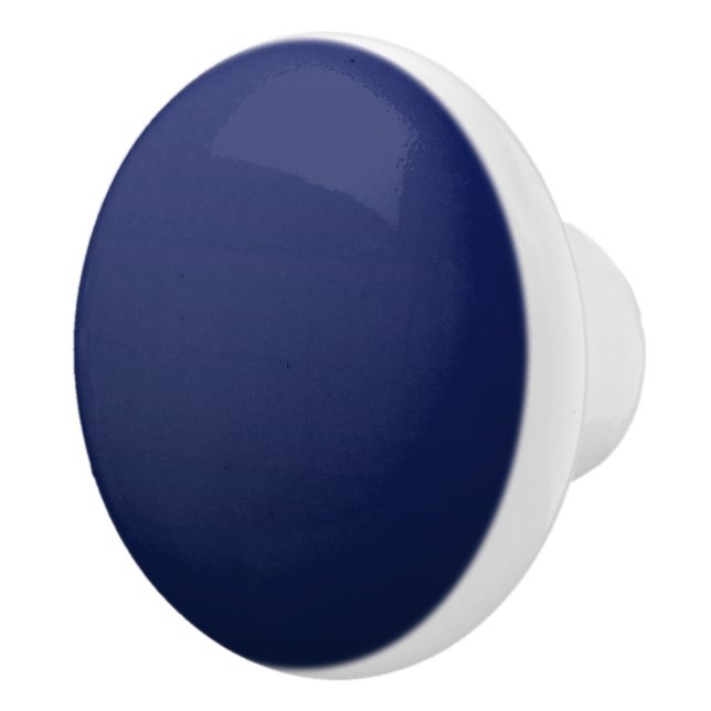 Navyblå Gradient Djupblå Knopp (Höger)