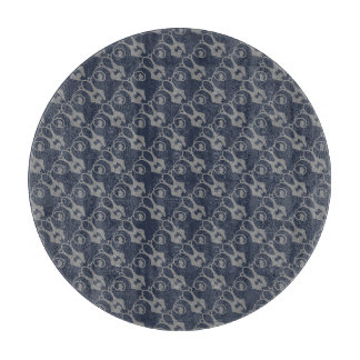Navyblå och grå design