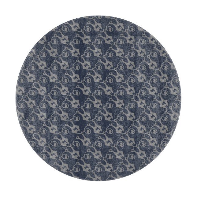 Navyblå och grå design (Framsidan)