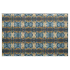 Navyblå och guld Modern Boho sömlös mönster Tyg