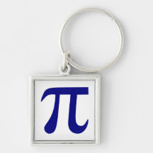 Navyblå Pi-symbol