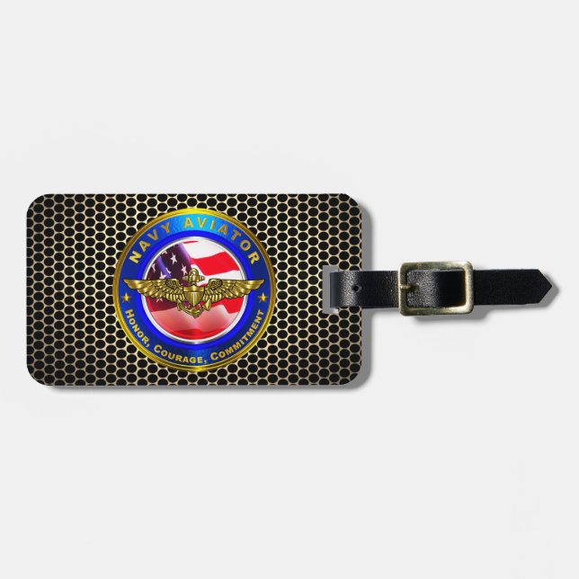 Navyflygare Bagagebricka (Horisontell Framsida)
