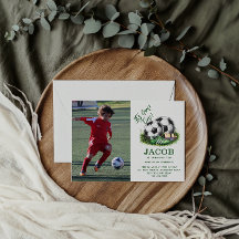 Navygrön fotboll för barn - vattenfärg foto