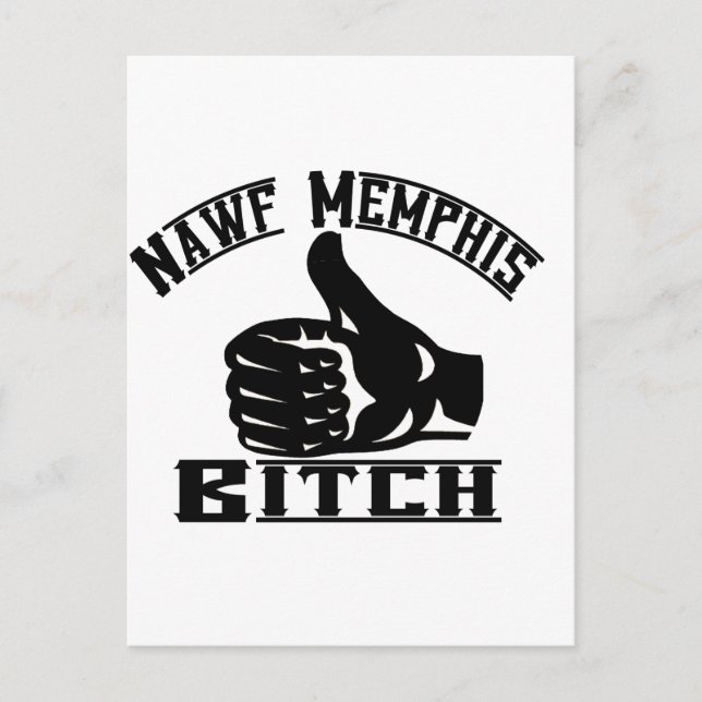 Nawf (Nord) Memphis B**** Vykort (Framsida)