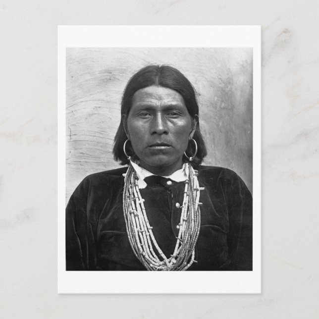 Nawquistewa - Hopi Indian Oraibi Photo 1901 Vykort (Framsida)
