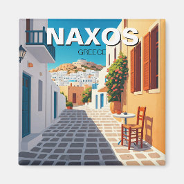 Naxos Greece Islands Travel Magnet