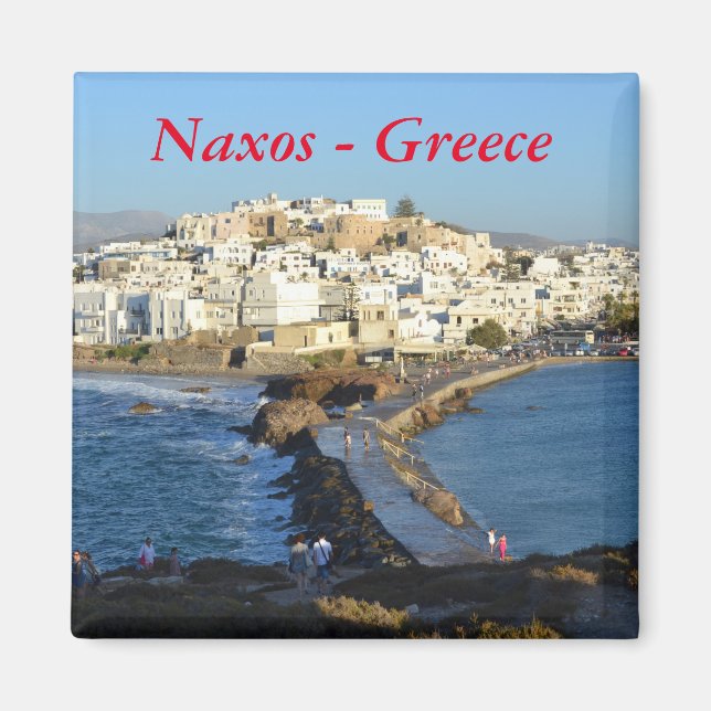 Naxos Grekland Magnet (Framsidan)