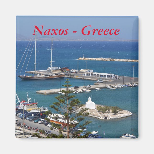 Naxos Grekland Magnet (Framsidan)