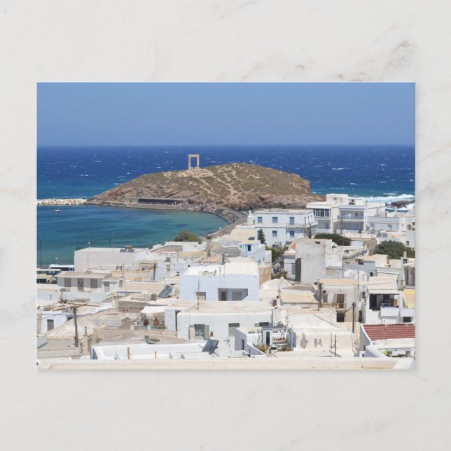 Naxos Town Vykort (Framsida)