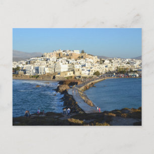 Naxos Town Vykort