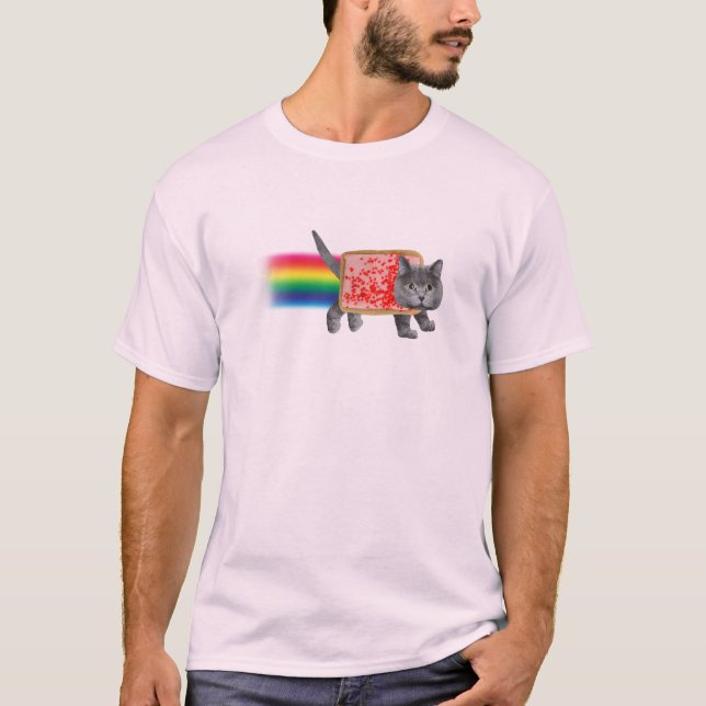 Nayan katt tee shirt (Framsida)