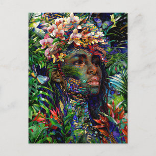 “Nayari” - Djungel Mirage - Kvinnor i Amazonas Helg Vykort
