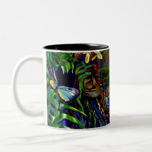 "Nayari" - Jungle Mirage - Kvinnor i Amazonas Två-Tonad Mugg
