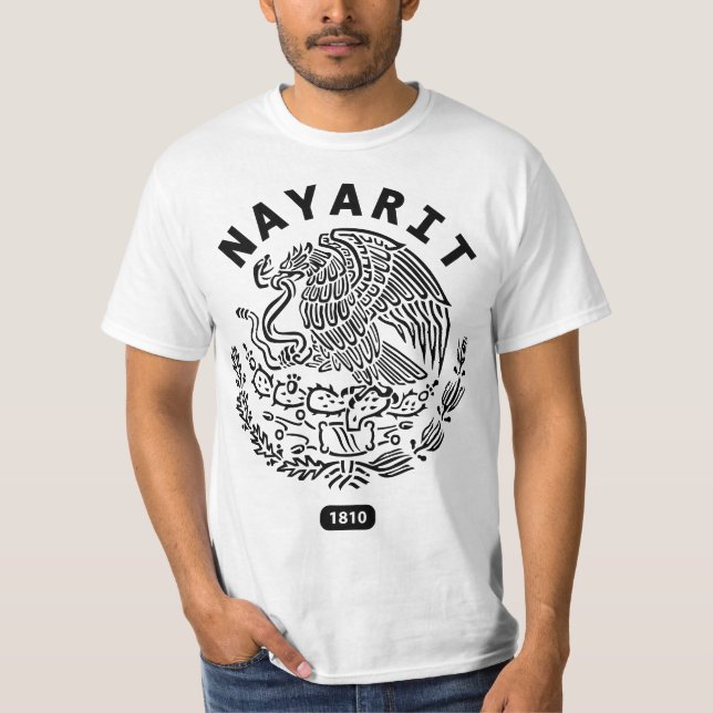 NAYARIT MEXICO T-SHIRT (Framsida)
