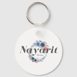Nayarit Mexico Travel Destination Bridesmaid Nyckelring