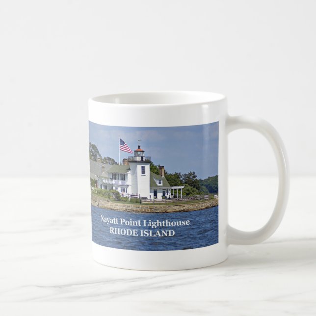 Nayatt Point Lighthouse, Rhode island Mugg (Höger)