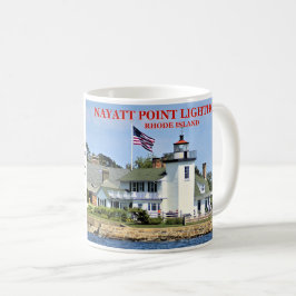 Nayatt Point Lighthouse, Rhode island Mugg