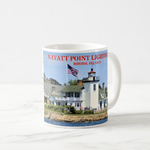 Nayatt Point Lighthouse, Rhode island Mugg