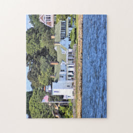Nayatt Point Lighthouse, Rhode island Puzzle Pussel