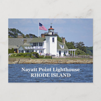Nayatt Point Lighthouse, Rhode island vykort