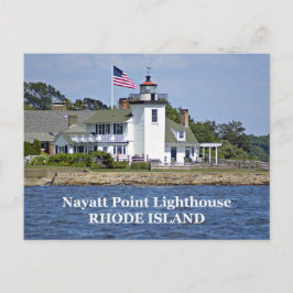 Nayatt Point Lighthouse, Rhode island vykort