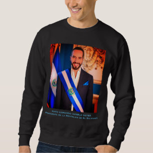 Nayib Bukele, El Salvador Lång Ärmad Tröja