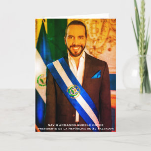 Nayib Bukele, El Salvador Tack Kort