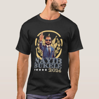 Nayib Bukele Presidente De El Salvador 2024 Salvi T Shirt