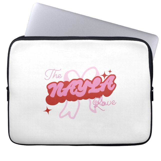 NAYLA Kärlek Laptop Fodral (Framsidan)