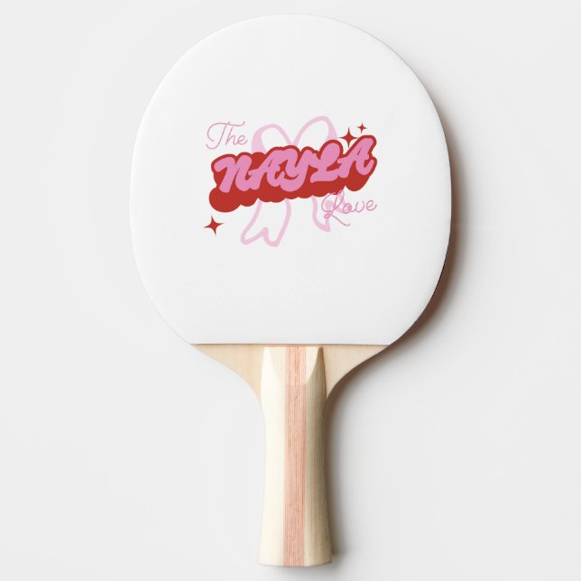 NAYLA Kärlek Pingisracket (Framsidan)