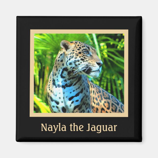 Nayla the Jaguar Magnet (Framsidan)