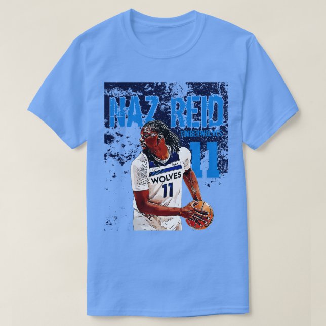 Naz reid Timberwolves T Shirt (Design framsida)