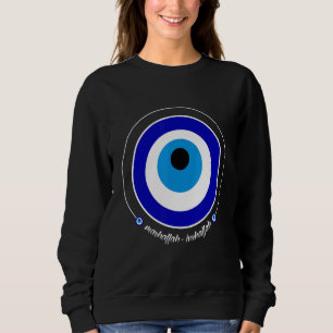 Nazar Blue Evil Öga Mashallah Inshallah Mashaall T Shirt