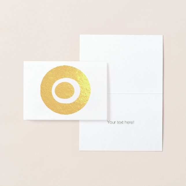 Nazar Evil Öga Protection Symbol Folierat Kort (Display)