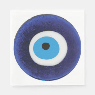 Nazar Evil Öga Protection Symbol Pappersservett