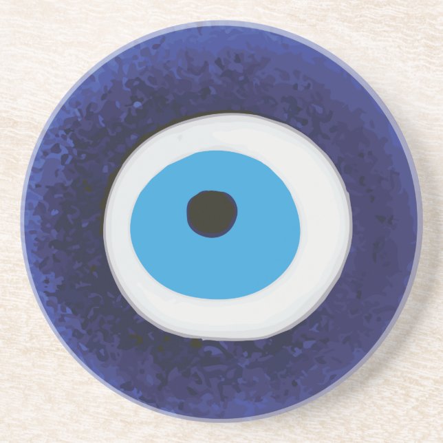 Nazar Evil Öga Protection Symbol Underlägg (Framsidan)