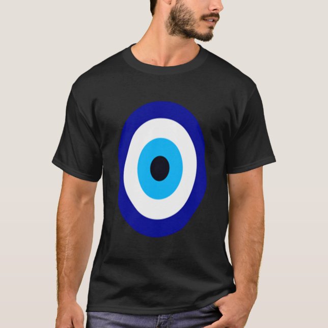 Nazar Eye of Fatima Nazar Boncugu Evil Eye T Shirt (Framsida)
