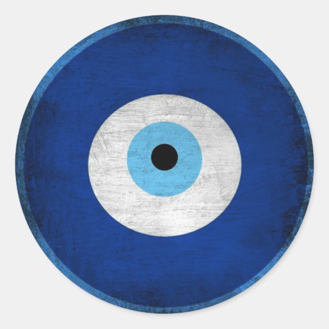 Nazar Runt Klistermärke (Framsida)