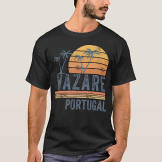 Nazare Portugal Strand Souvenir Portugisiska T Shirt