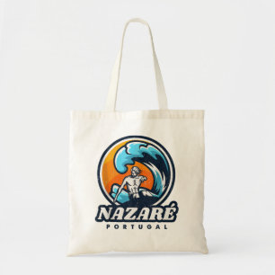 Nazare Portugal Surfing Competition Vintage Surfa Tygkasse