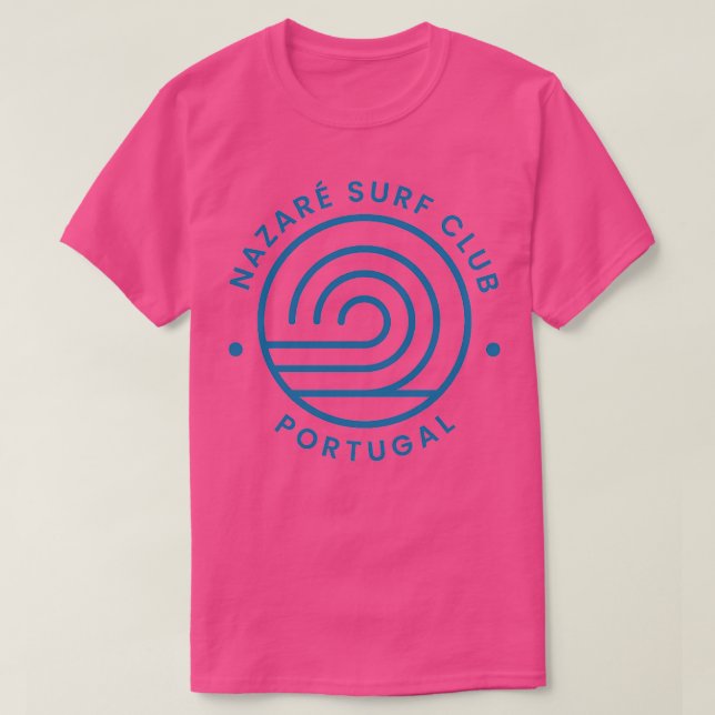 Nazare Surfa Klubb Portugal TShirt T Shirt (Design framsida)