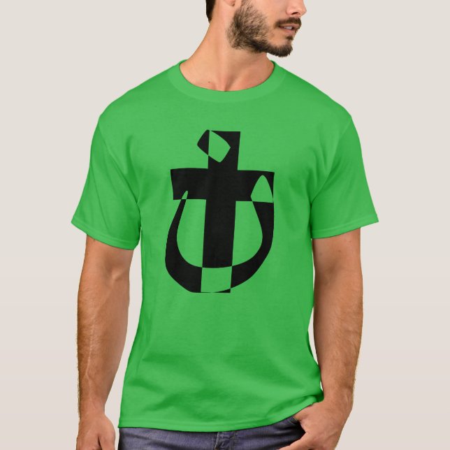 Nazaréensymbol Solidaritet Kristet kors Tee (Framsida)