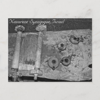 Nazarene Synagouge, Israel Vykort